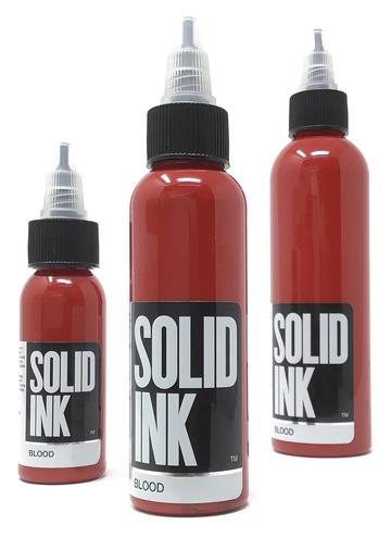 Solid Ink Blood - Tattoo Ink - FYT Tattoo Supplies Canada