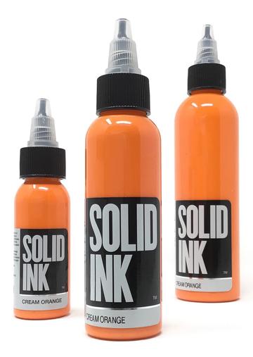 Solid Ink Cream Orange - Tattoo Ink - FYT Tattoo Supplies Canada