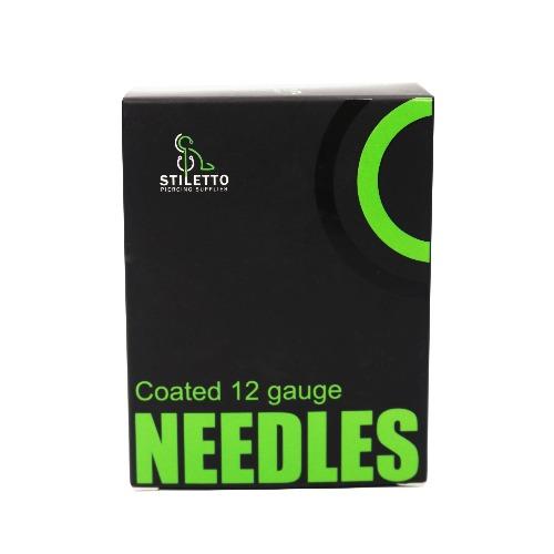 Stiletto Piercing Needles - 12G - Piercing Needles - FYT Tattoo Supplies Canada