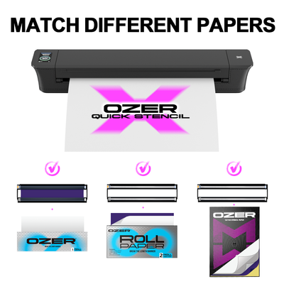 Ozer X Quick Stencil Wireless Tattoo Printer