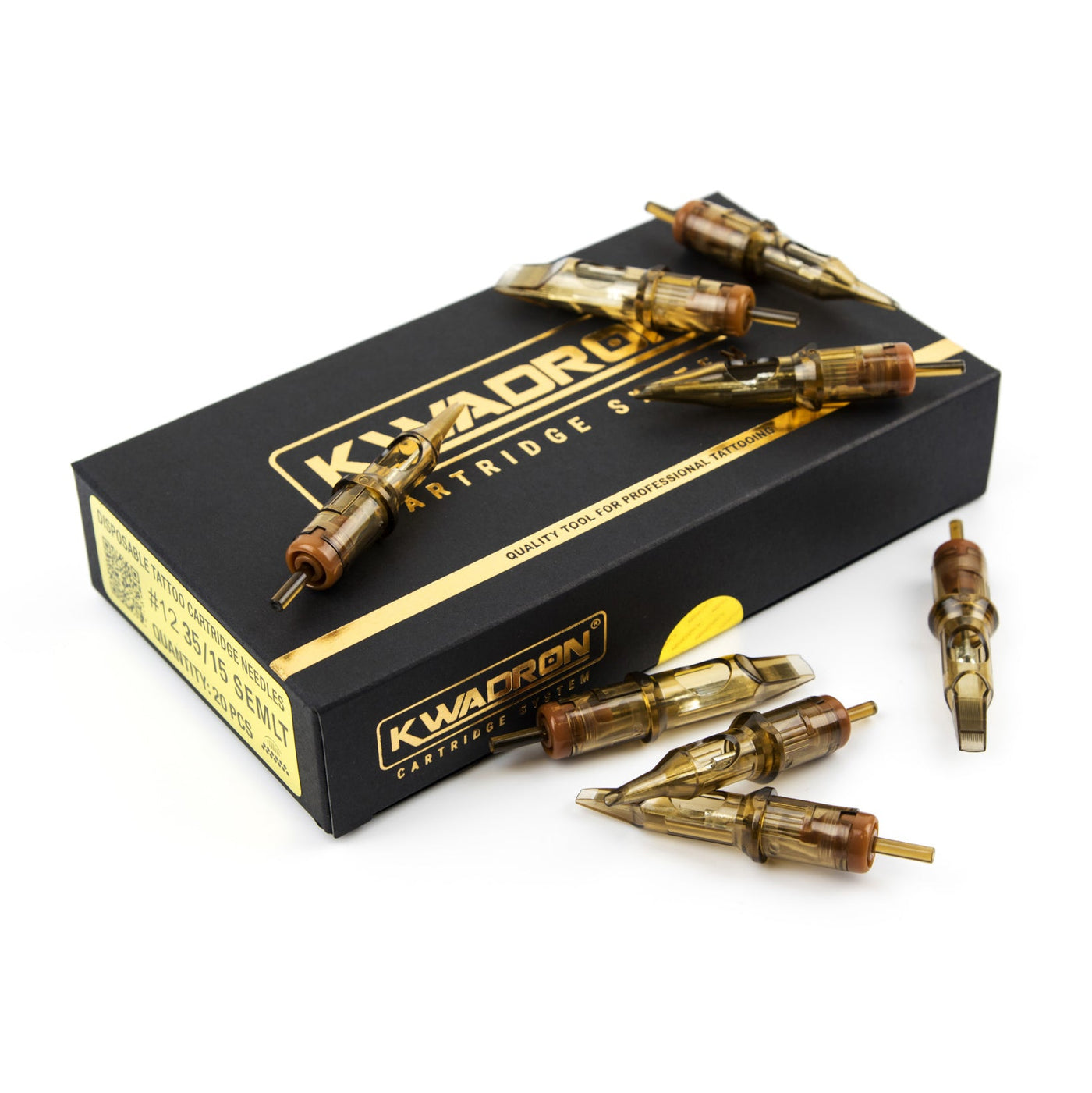 Kwadron Flat Magnum Cartridges - Cartridges - Mithra Tattoo Supplies Canada