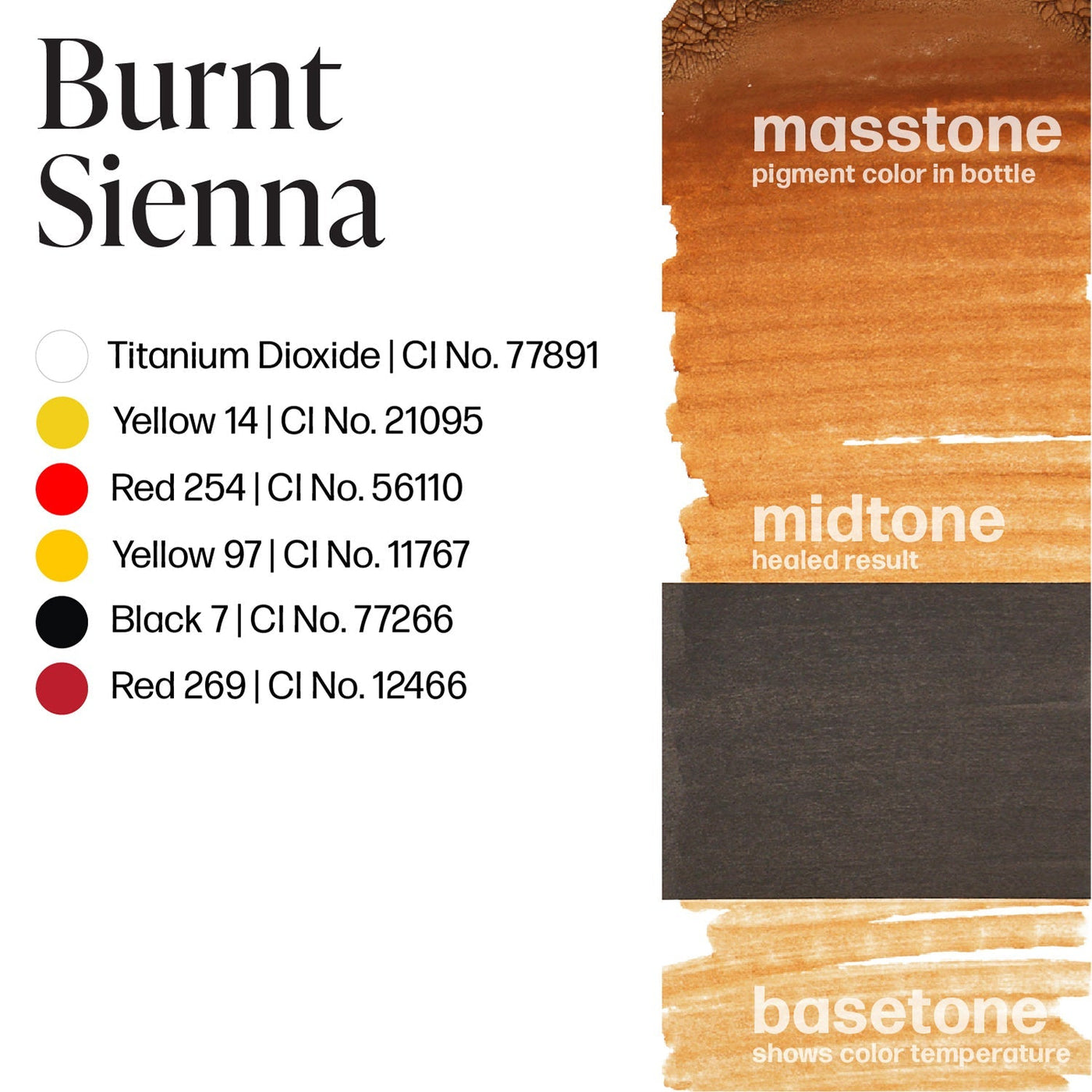 Perma Blend Burnt Sienna - PMU Pigments - Mithra Tattoo Supplies Canada