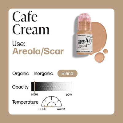 Perma Blend Cafe Cream - PMU Pigments - Mithra Tattoo Supplies Canada