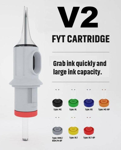 FYT X-Tight Round Liner Cartridges V2 - Cartridges - FYT Tattoo Supplies Canada