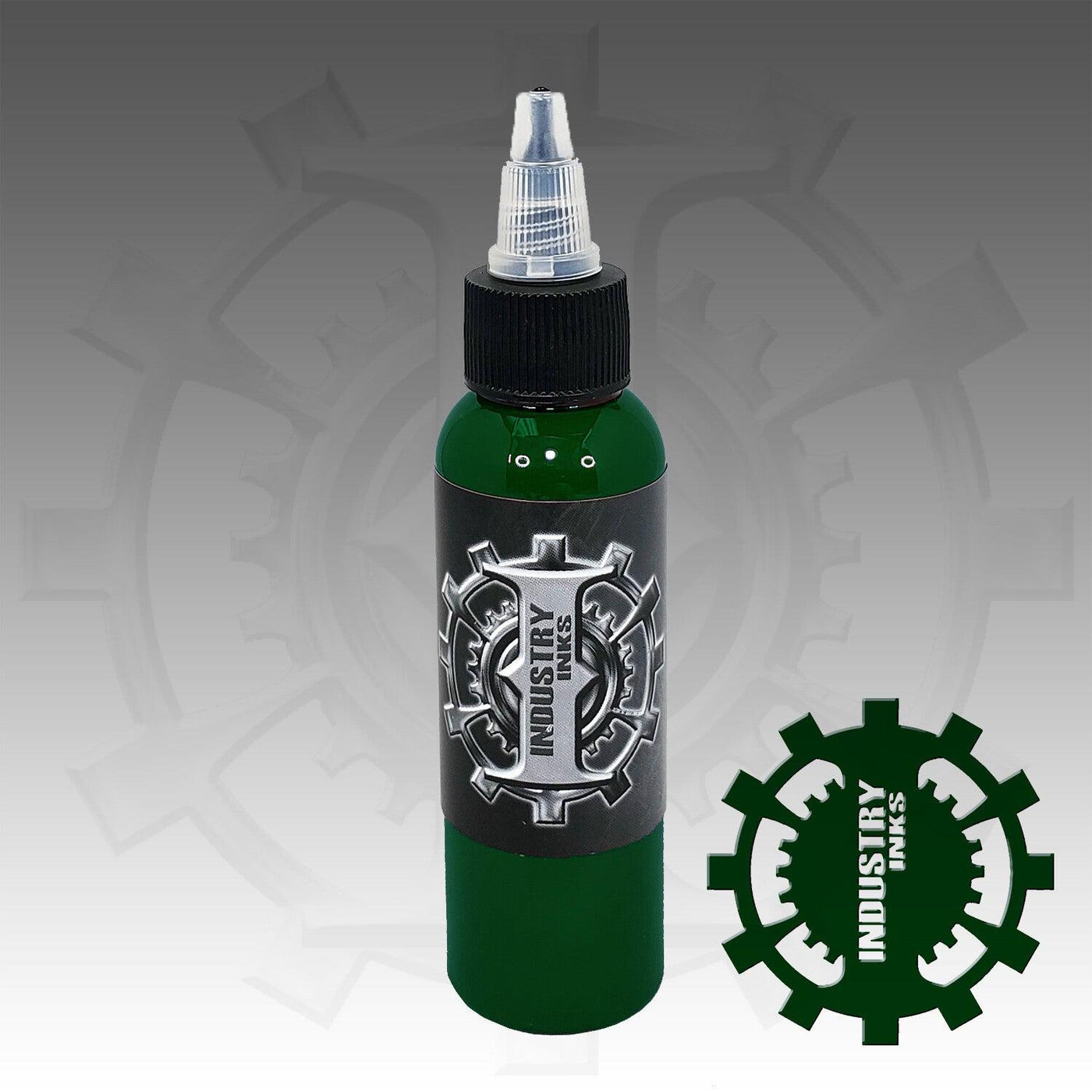 Industry Ink Jungle Green - Tattoo Ink - FYT Tattoo Supplies Canada