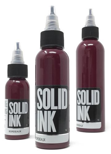 Solid Ink Bordeaux - Tattoo Ink - FYT Tattoo Supplies Canada