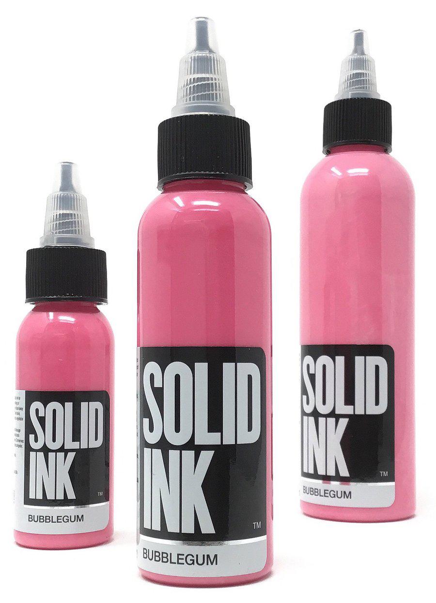 Solid Ink Bubblegum - Tattoo Ink - FYT Tattoo Supplies Canada