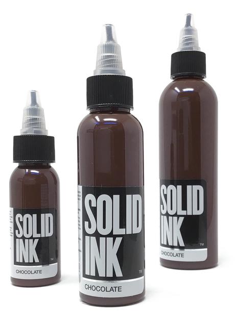Solid Ink Chocolate - Tattoo Ink - FYT Tattoo Supplies Canada