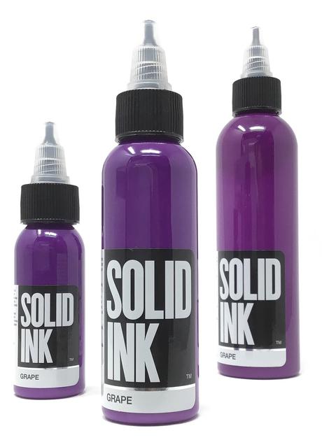 Solid Ink Grape - Tattoo Ink - FYT Tattoo Supplies Canada