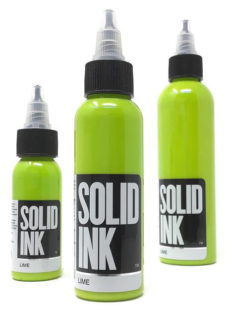 Solid Ink Lime - Tattoo Ink - FYT Tattoo Supplies Canada