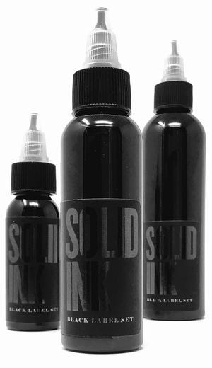 Solid Ink Lining Black - Tattoo Ink - FYT Tattoo Supplies Canada