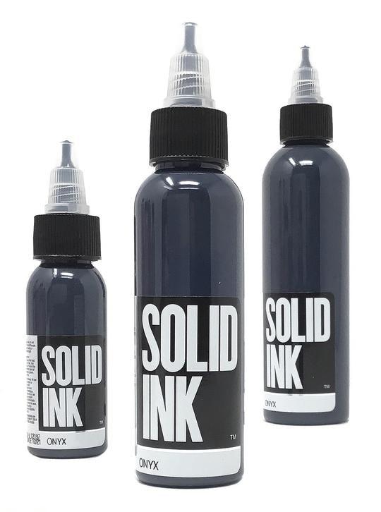 Solid Ink Onyx - Tattoo Ink - FYT Tattoo Supplies Canada