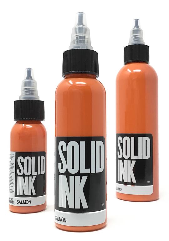 Solid Ink Salmon - Tattoo Ink - FYT Tattoo Supplies Canada