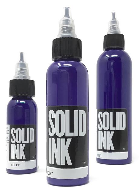 Solid Ink Violet - Tattoo Ink - FYT Tattoo Supplies Canada