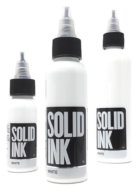 Solid Ink White - Tattoo Ink - FYT Tattoo Supplies Canada