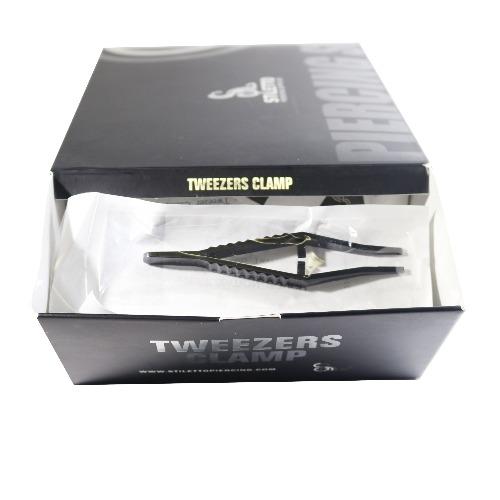 Stiletto Disposable Tweezer Clamps - Disposable Piercing Tools - FYT Tattoo Supplies Canada