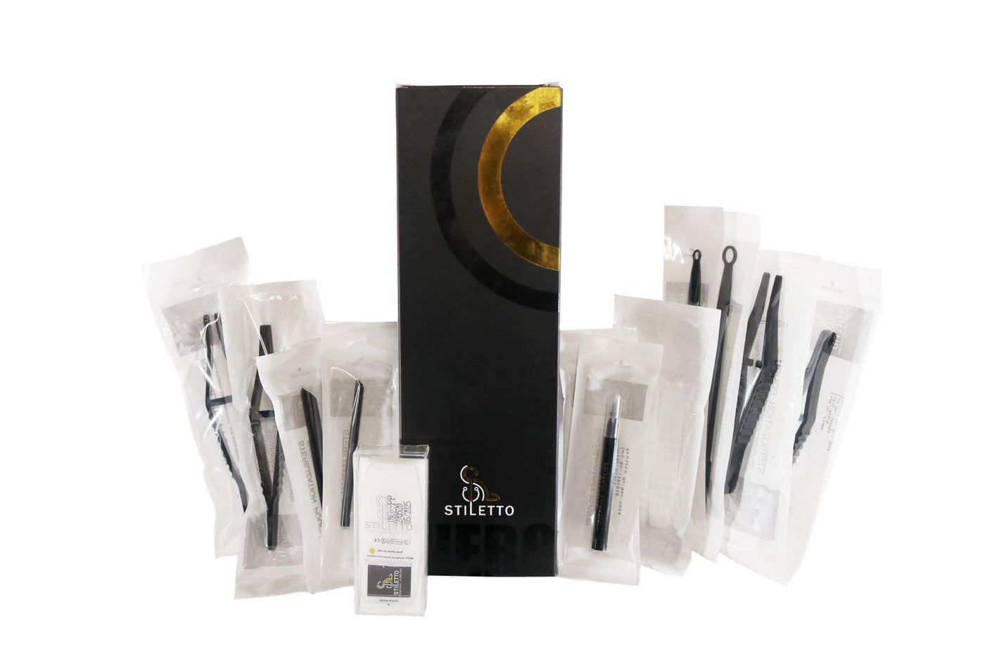 Stiletto Piercing Tools Sample Box - Disposable Piercing Tools - FYT Tattoo Supplies Canada