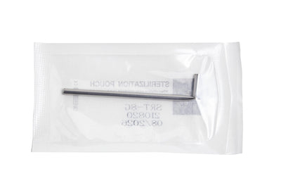 Stiletto Steel Pre-bent Receiving Tubes - Disposable Piercing Tools - FYT Tattoo Supplies Canada